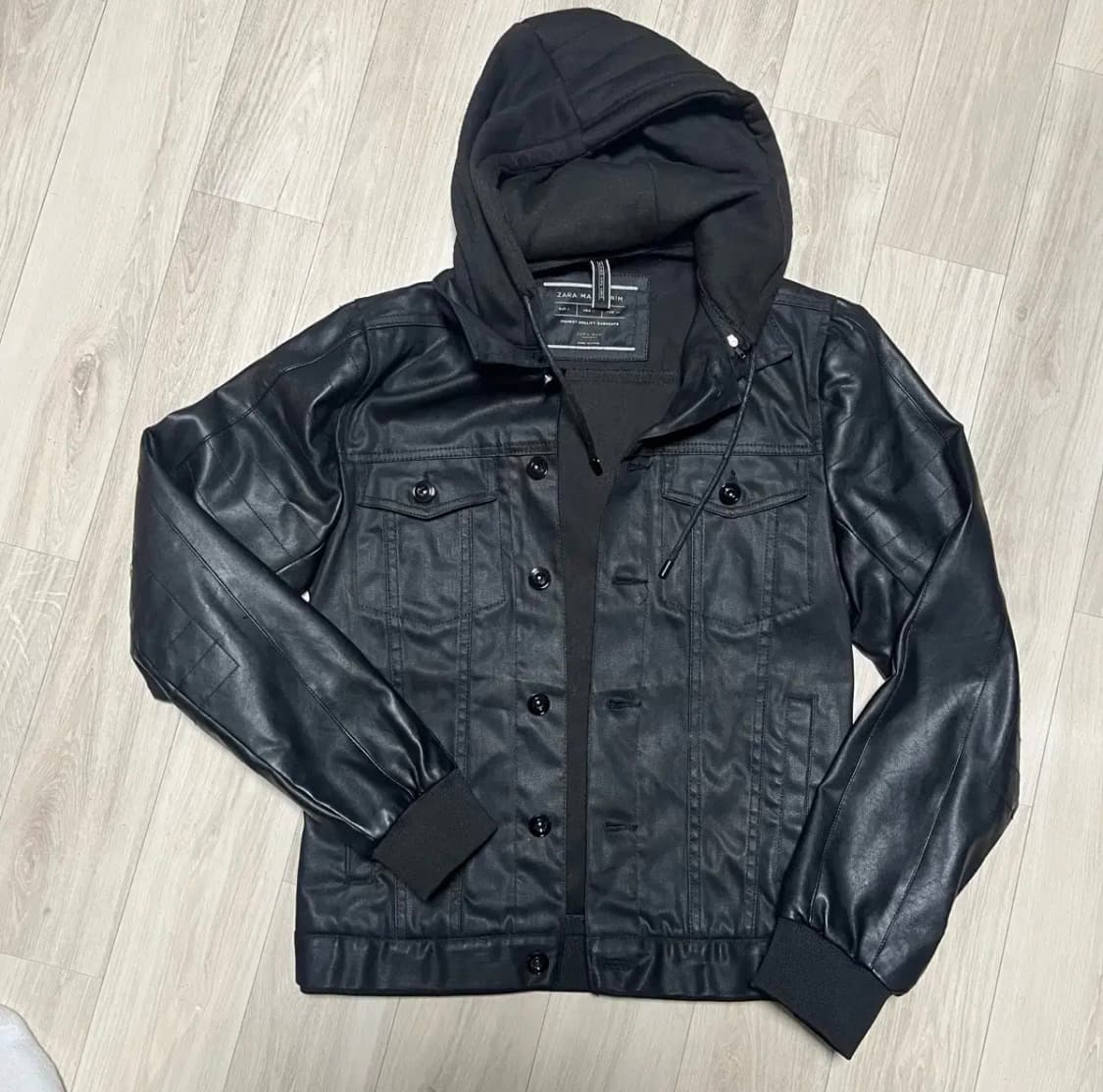 ZARA 라이더 후드자켓 상품이미지1