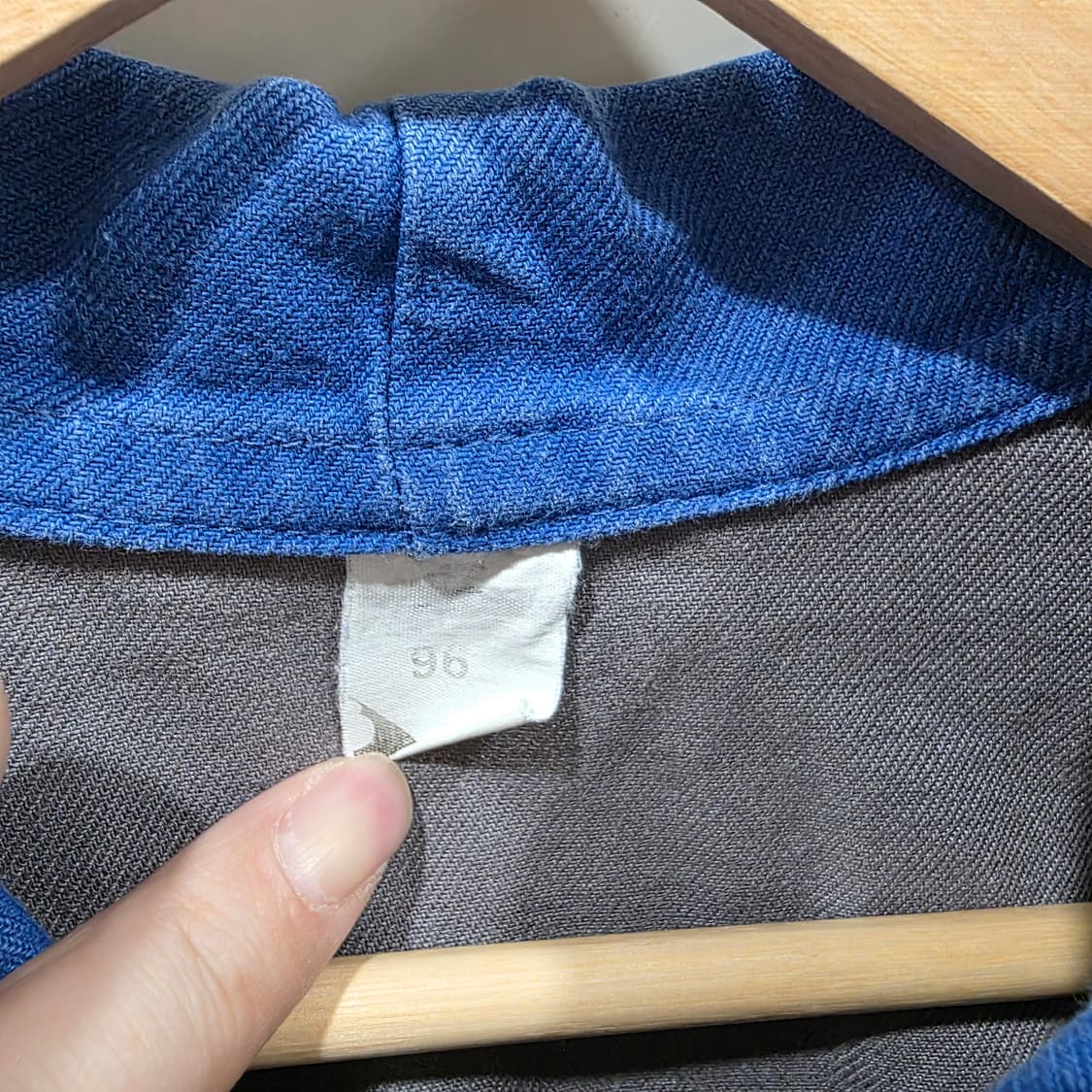 빈티지 배색 프렌치 워크 자켓 상품이미지2