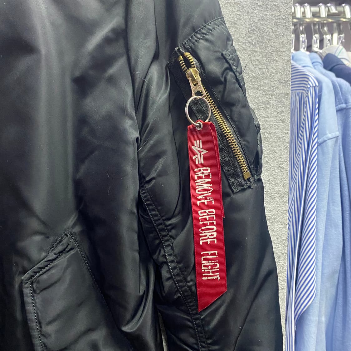 알파 인더스트리 MA-1 리버시블 플라이트 자켓 B3887 상품이미지3