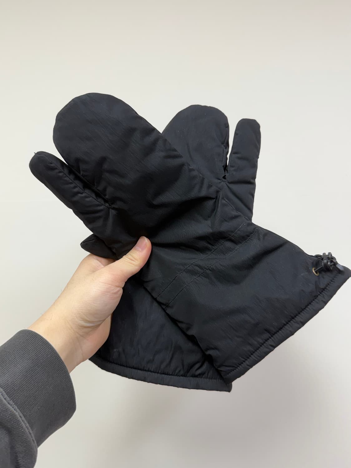 [유니폼브릿지] trigger finger mitts 장갑 (블랙) 상품이미지1