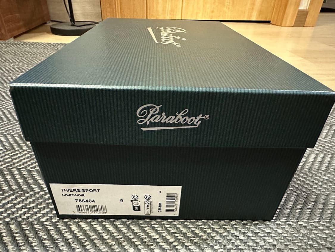 파라부트 PARABOOT / Thiers  티에르 (데얼스) / 블랙 상품이미지3