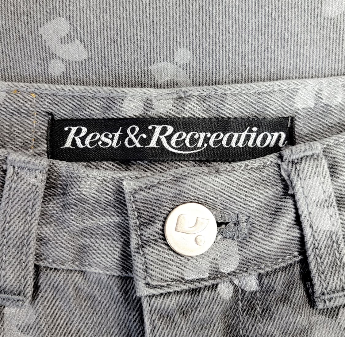 Rest&Recreation 패턴데님팬츠 상품이미지5