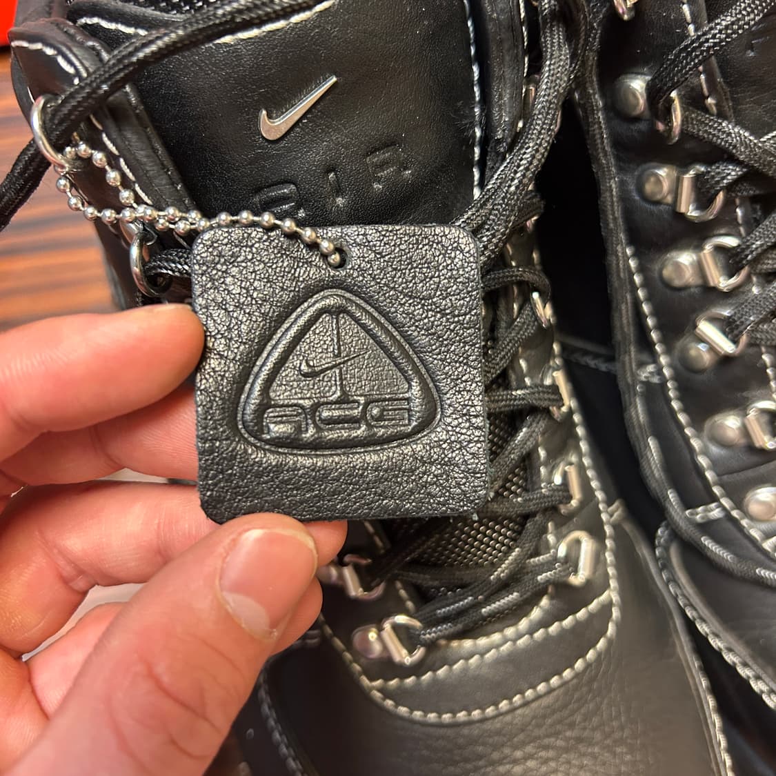 나이키 고아돔 프리미엄 블랙 280 황금사이즈 상품이미지6