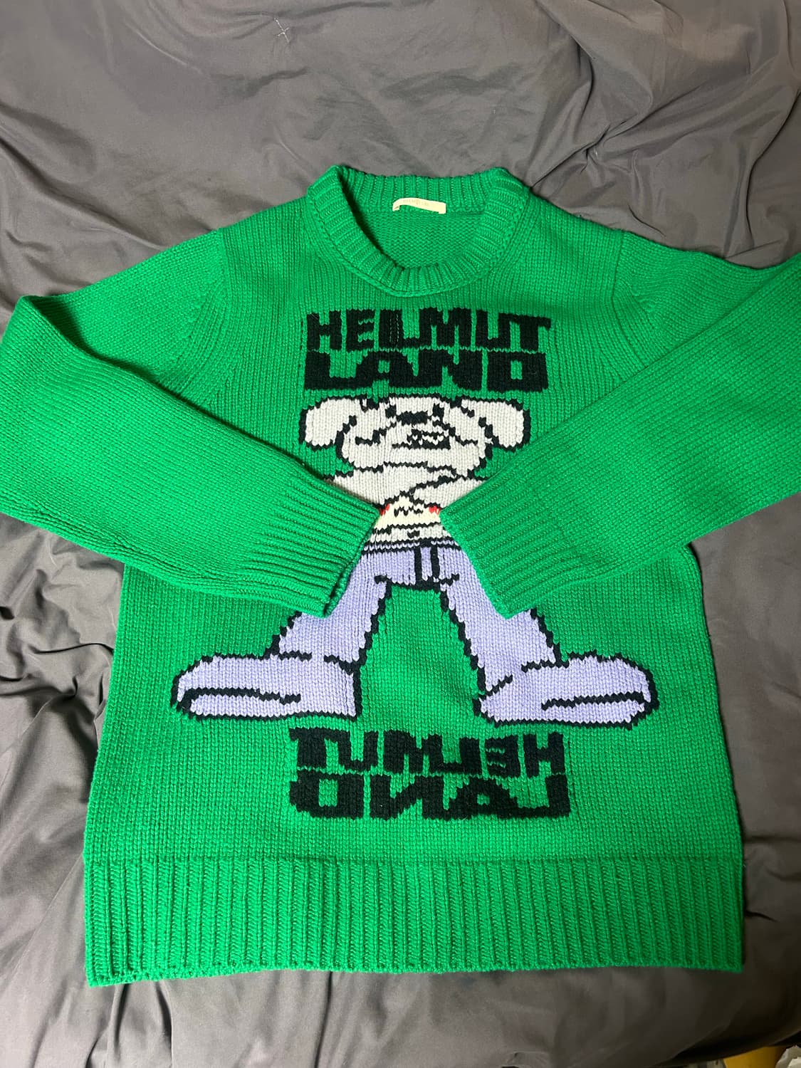 [M]헬뮤트랭 인타르시아 니트 상품이미지2