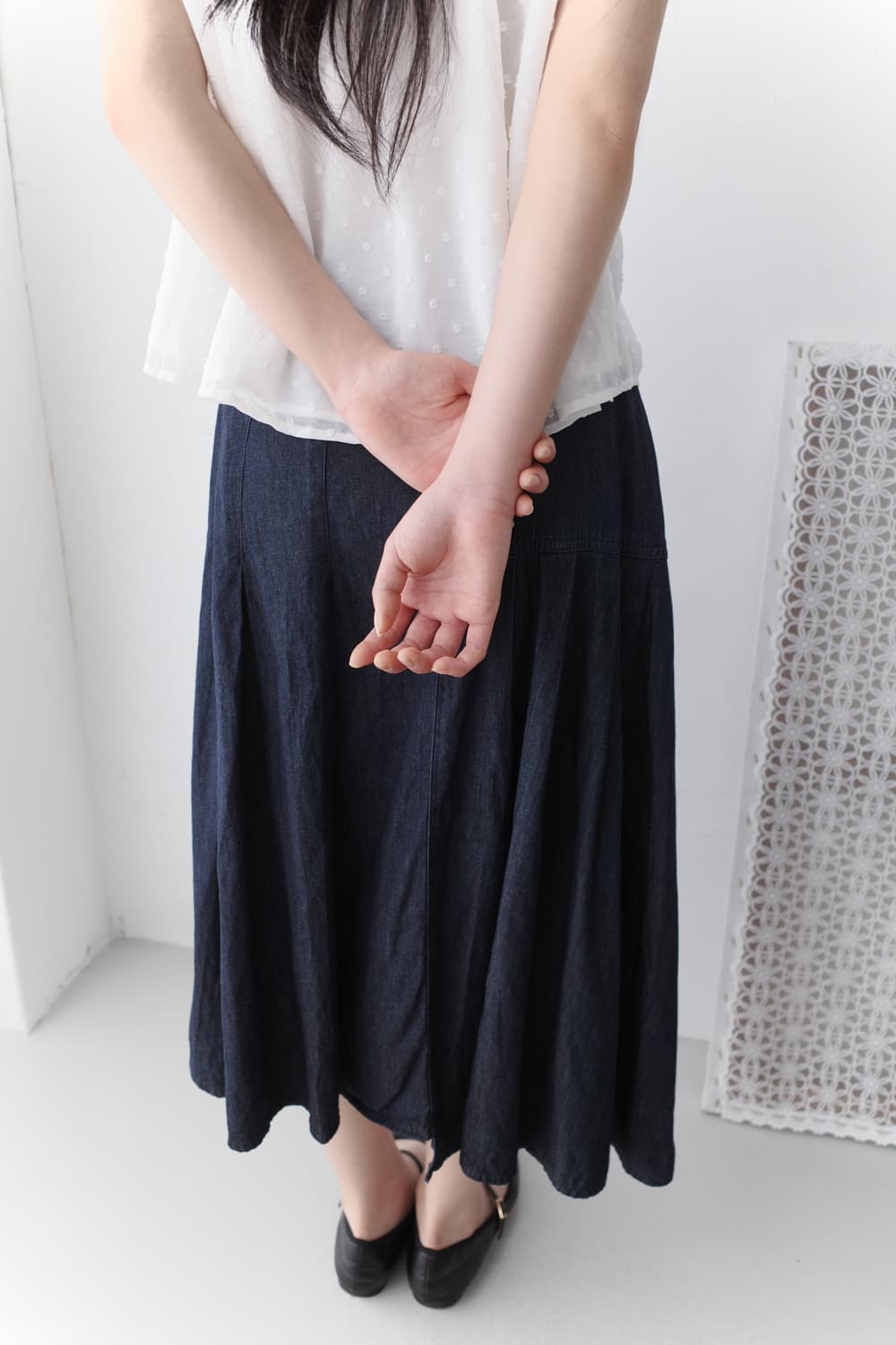 uniqloXJWanderson) pleats skirt 상품이미지4