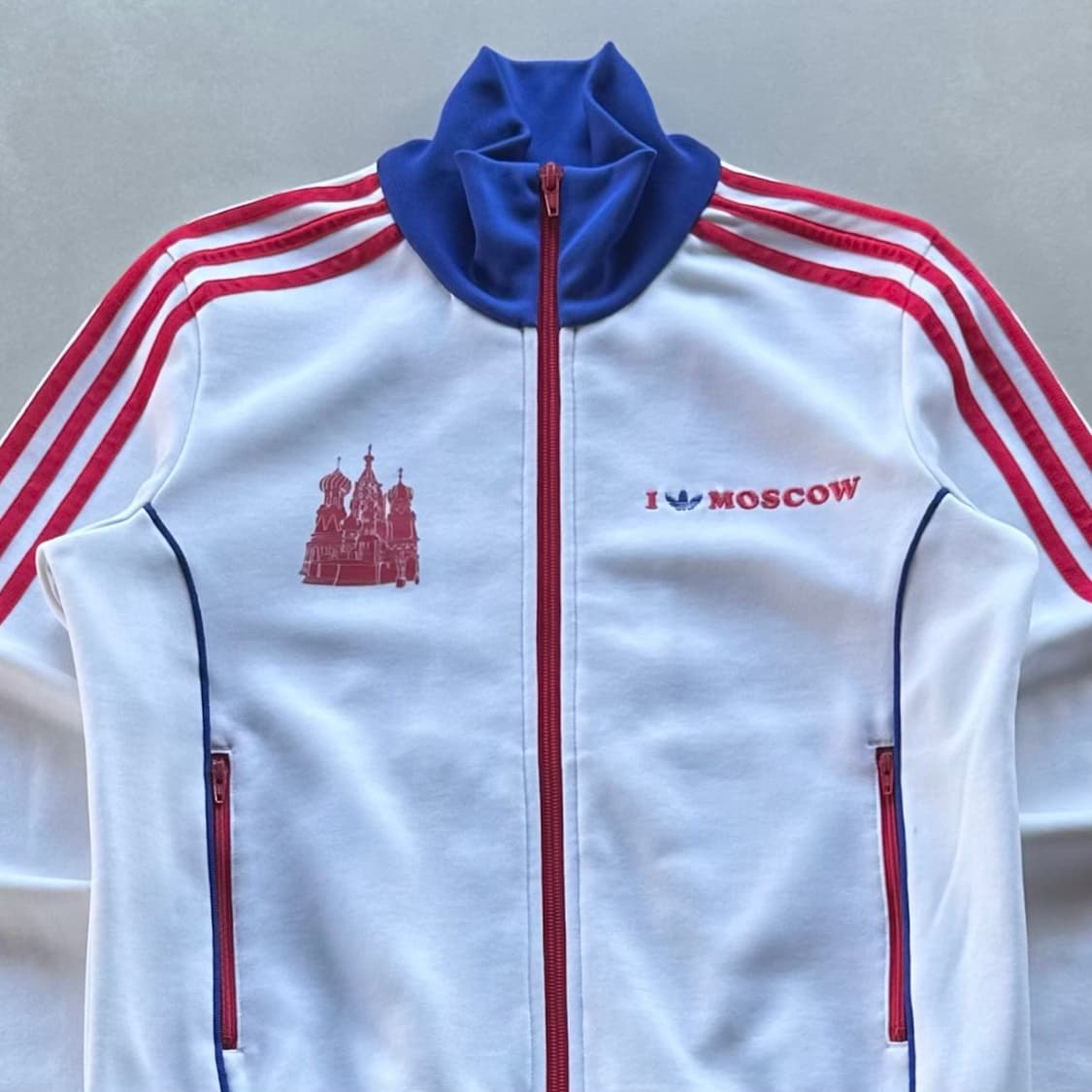 [S]아디다스 파이어버드 모스코바 화이트 트랙탑 져지 상품이미지2