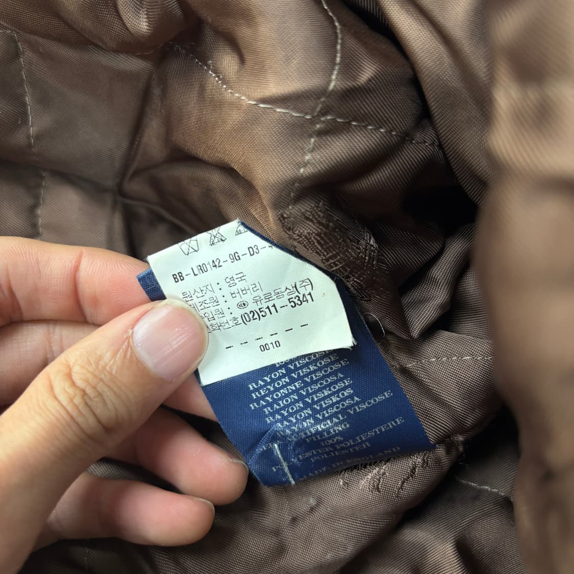 버버리 왁싱 트렌치 코트  상품이미지10