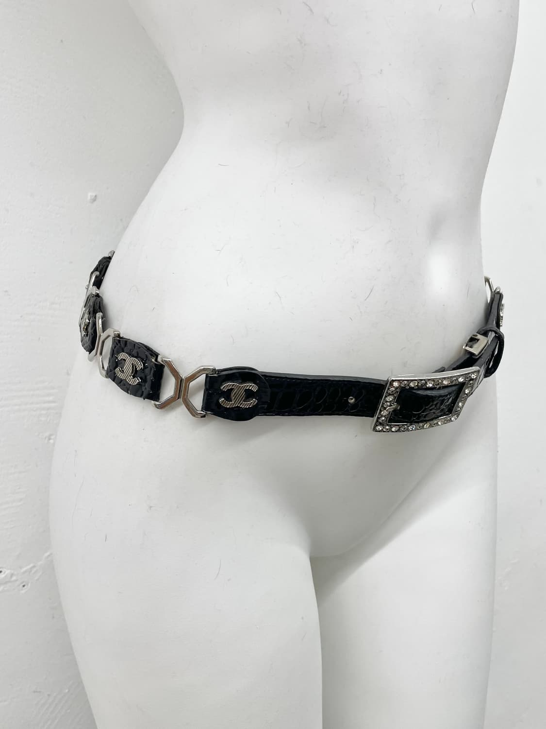 락시크 에나멜 체인 벨트 상품이미지3