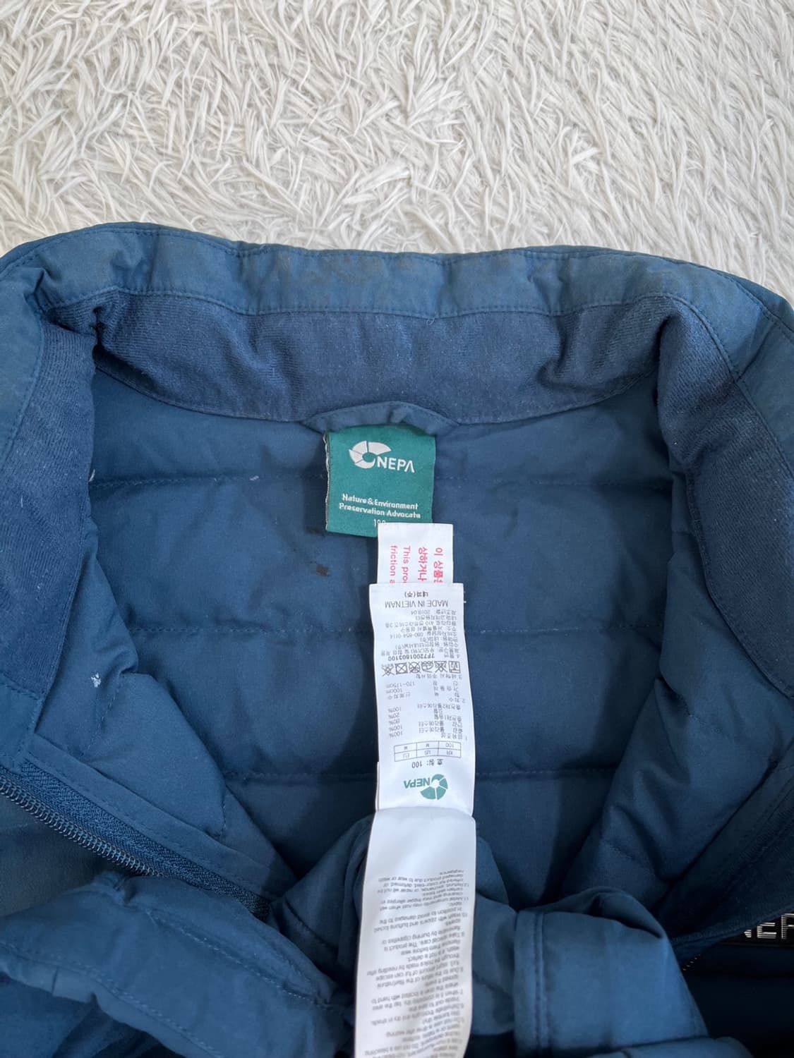 네파 구스다운 경량 패딩/#101 상품이미지7