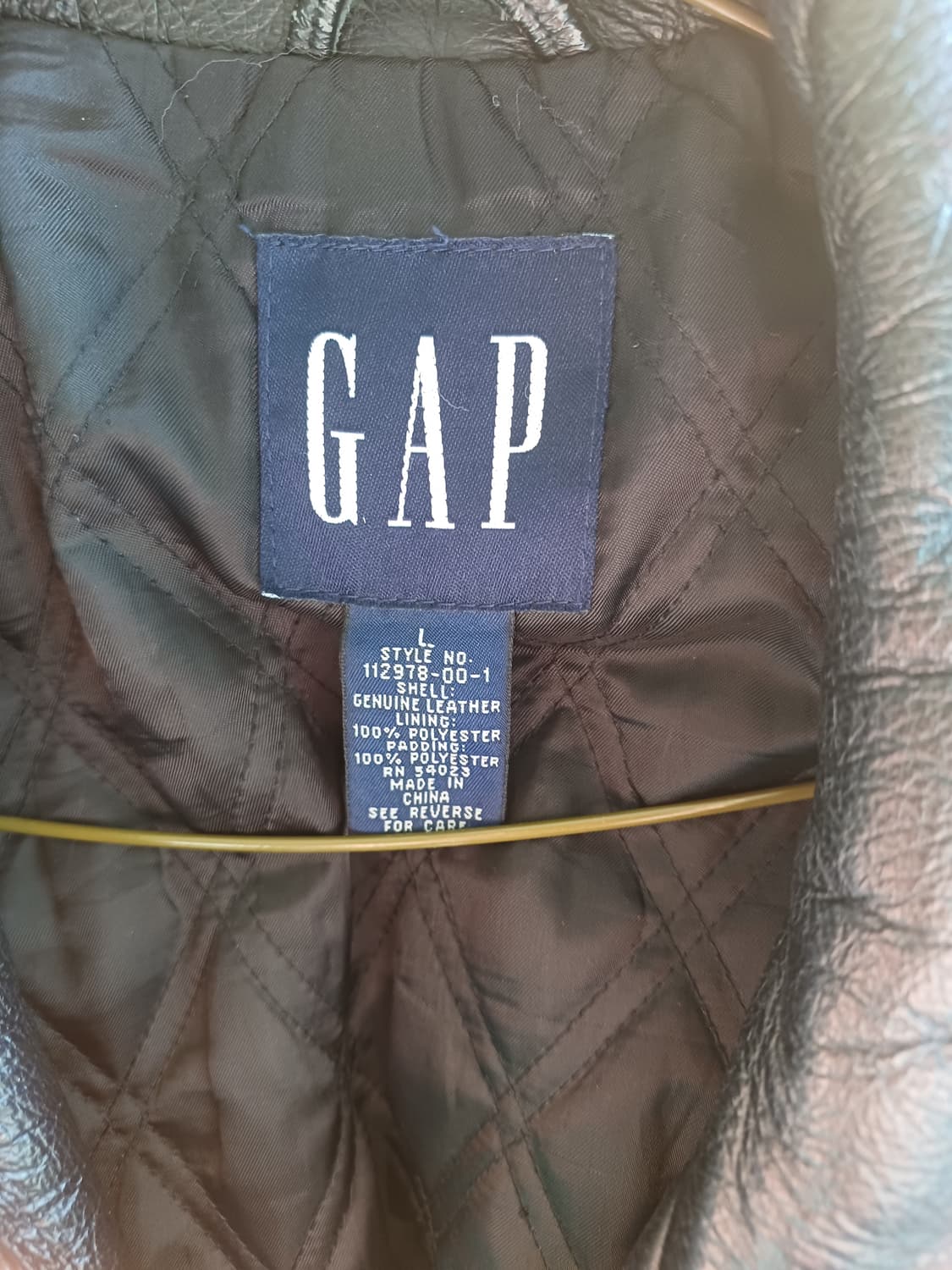 갭스 가죽자켓 상품이미지2