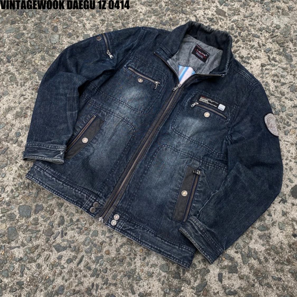 후부 데님 트러커자켓 상품이미지1