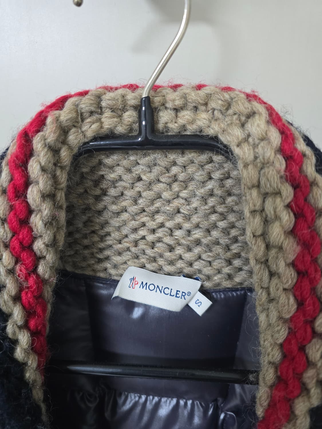 몽클레어 패딩 니트 집업 점퍼  상품이미지7