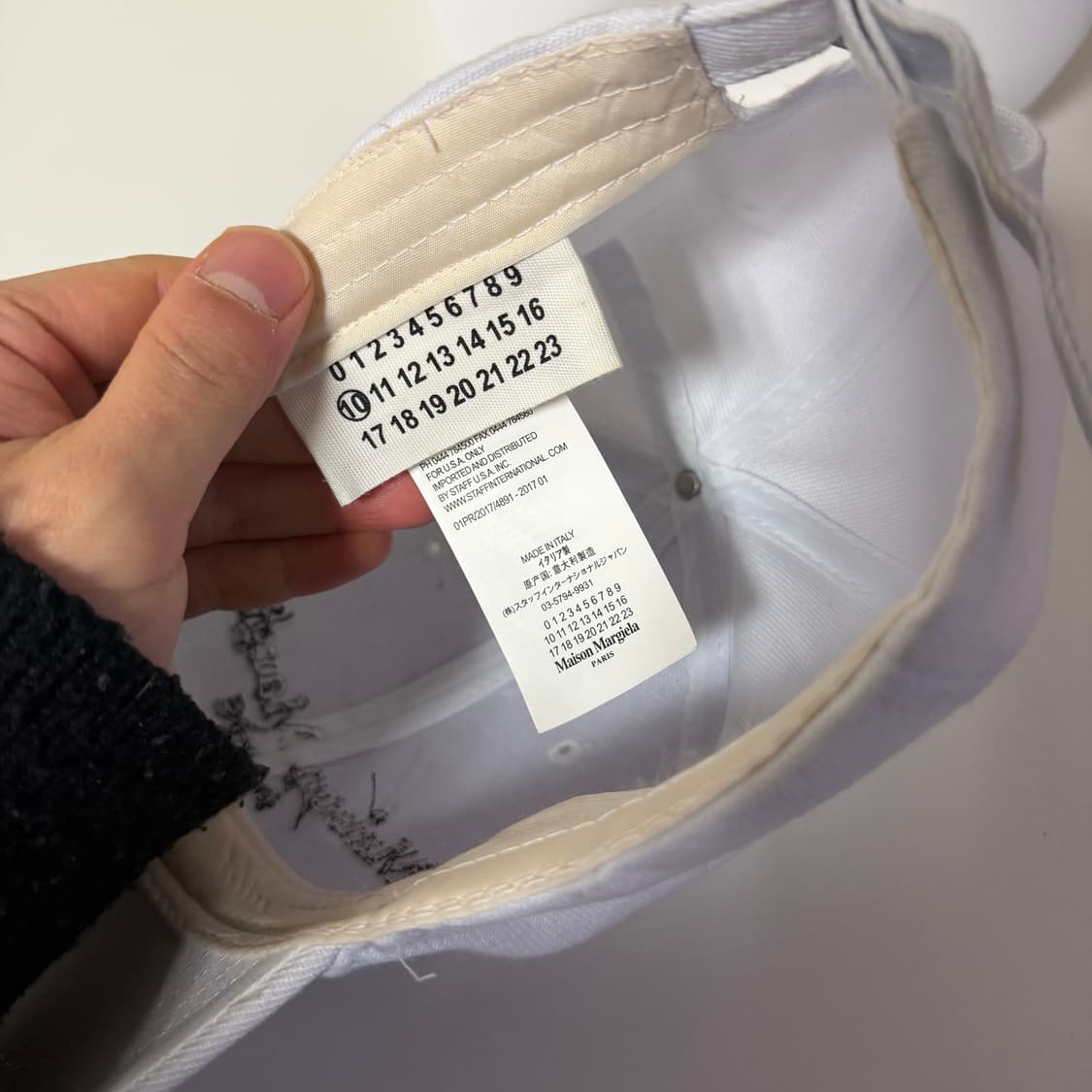 메종 마르지엘라 라인10 로고 볼캡 상품이미지5