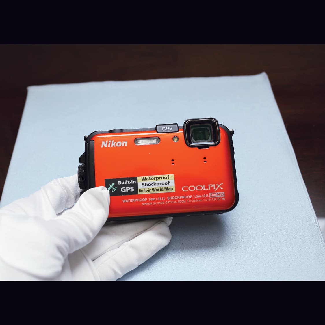 레어<준 민트급><한글>니콘 쿨픽스 aw100 오렌지 빈티지 디카 상품이미지1