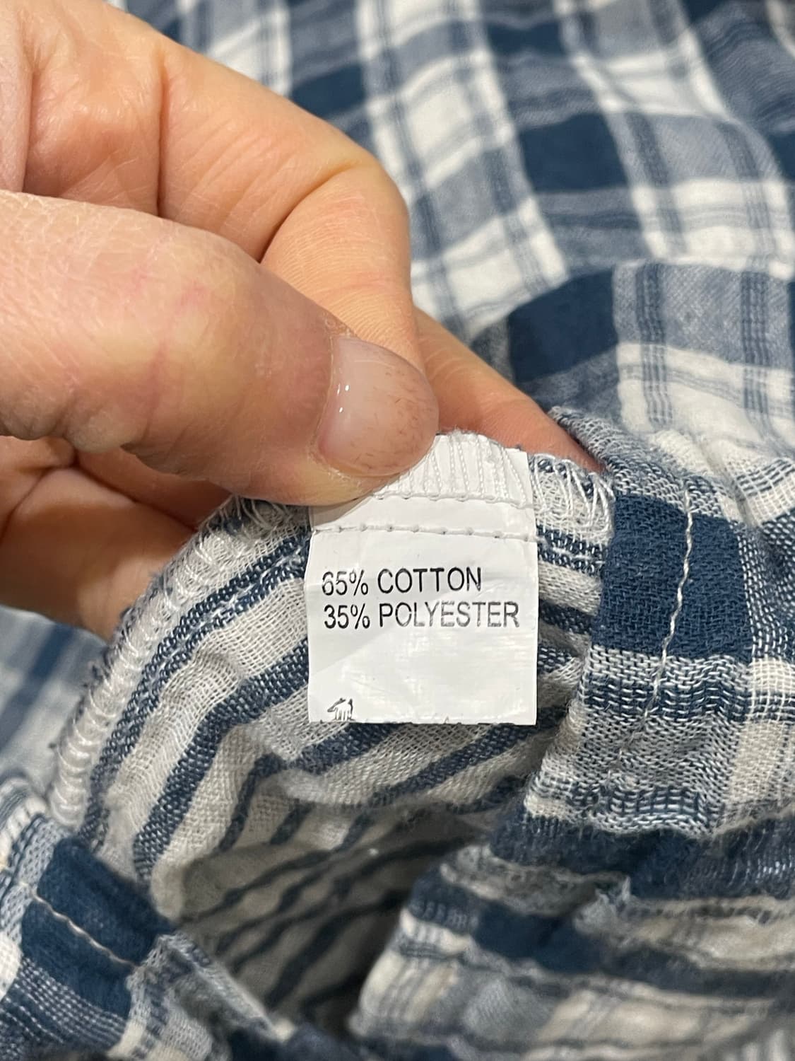 natural check shirt 상품이미지9