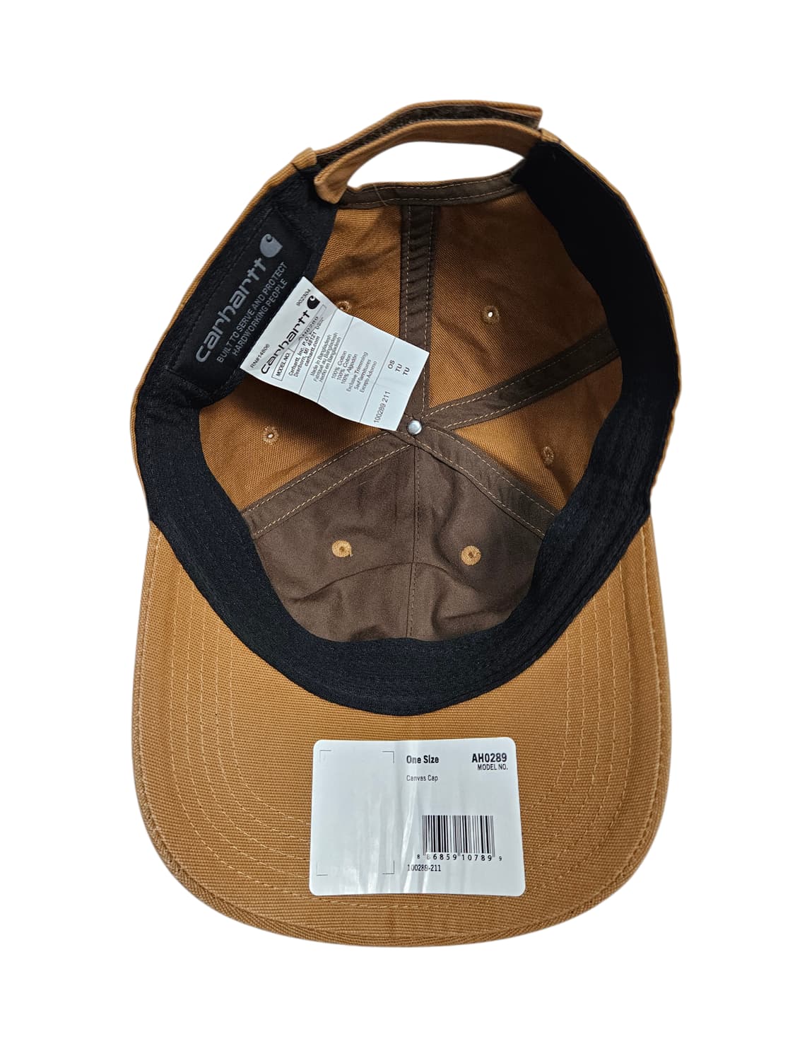 칼하트 캔버스 볼캡 카멜 상품이미지4