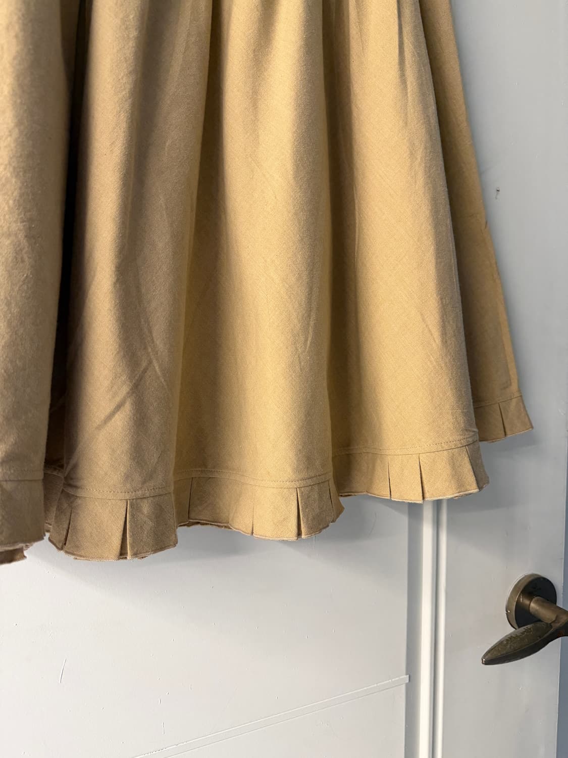 일본빈티지 Grand midi 베이지 랩스커트 상품이미지10