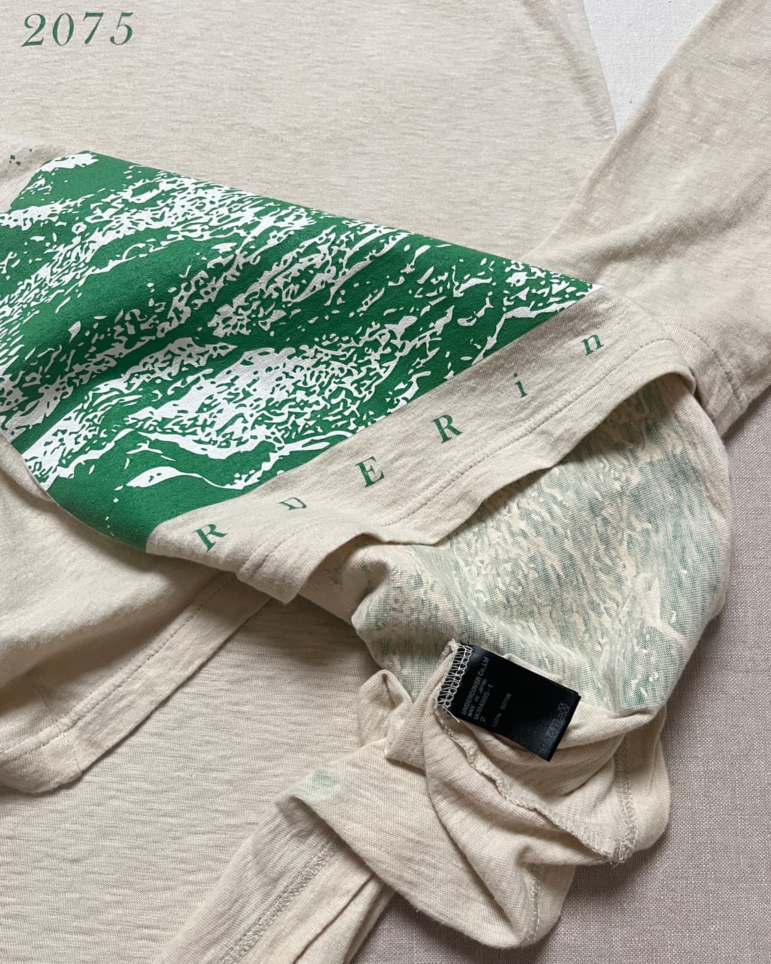 언더커버 18ss 브레인 캐슬 롱 티셔츠 undercover 상품이미지6