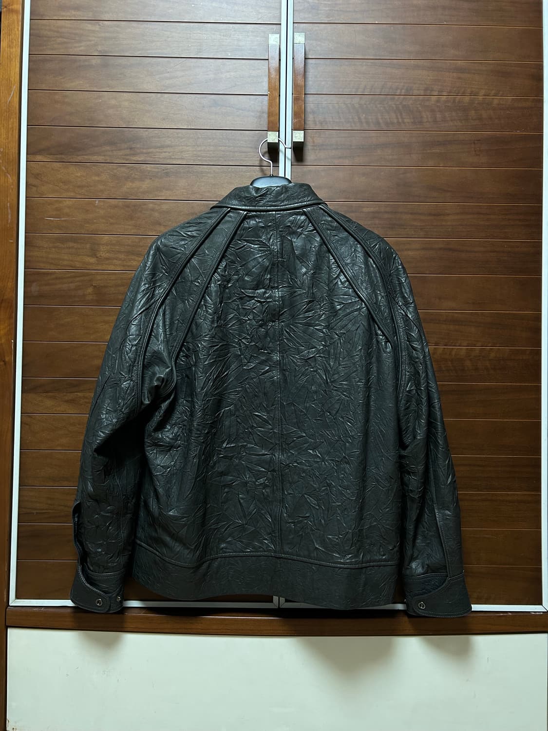 언어펙티드 레더 자켓 M 상품이미지2