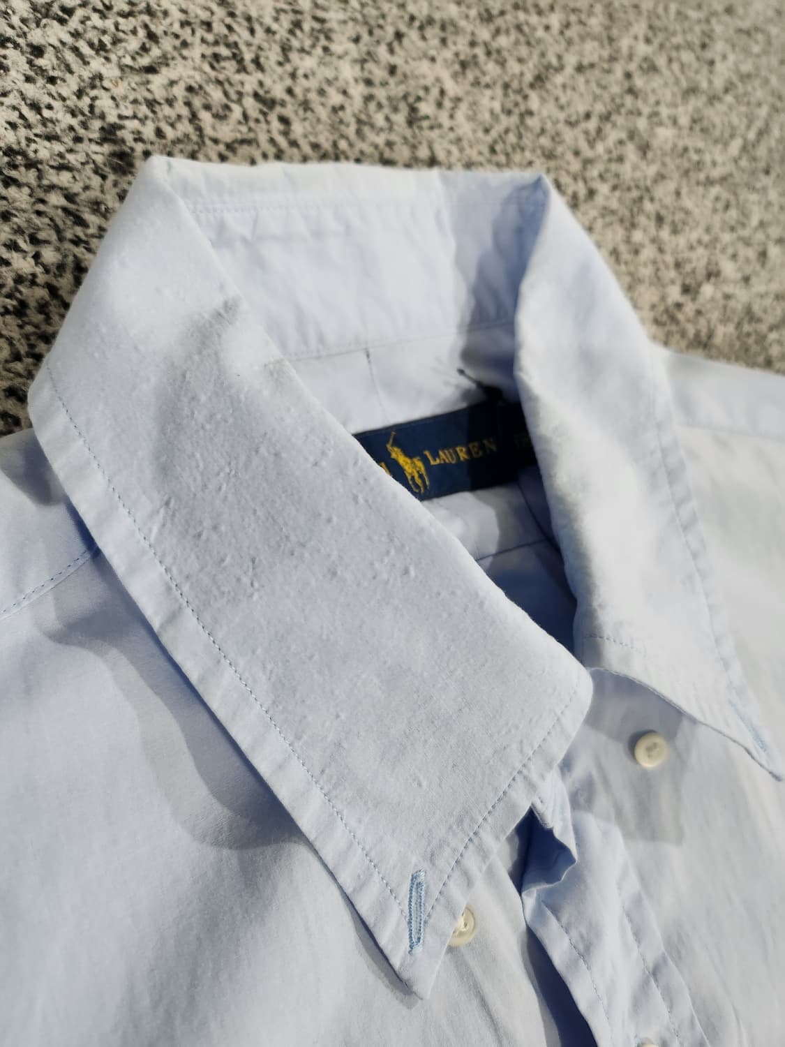 **폴로 랄프로렌 라이트 블루 셔츠(175/96)M 상품이미지7