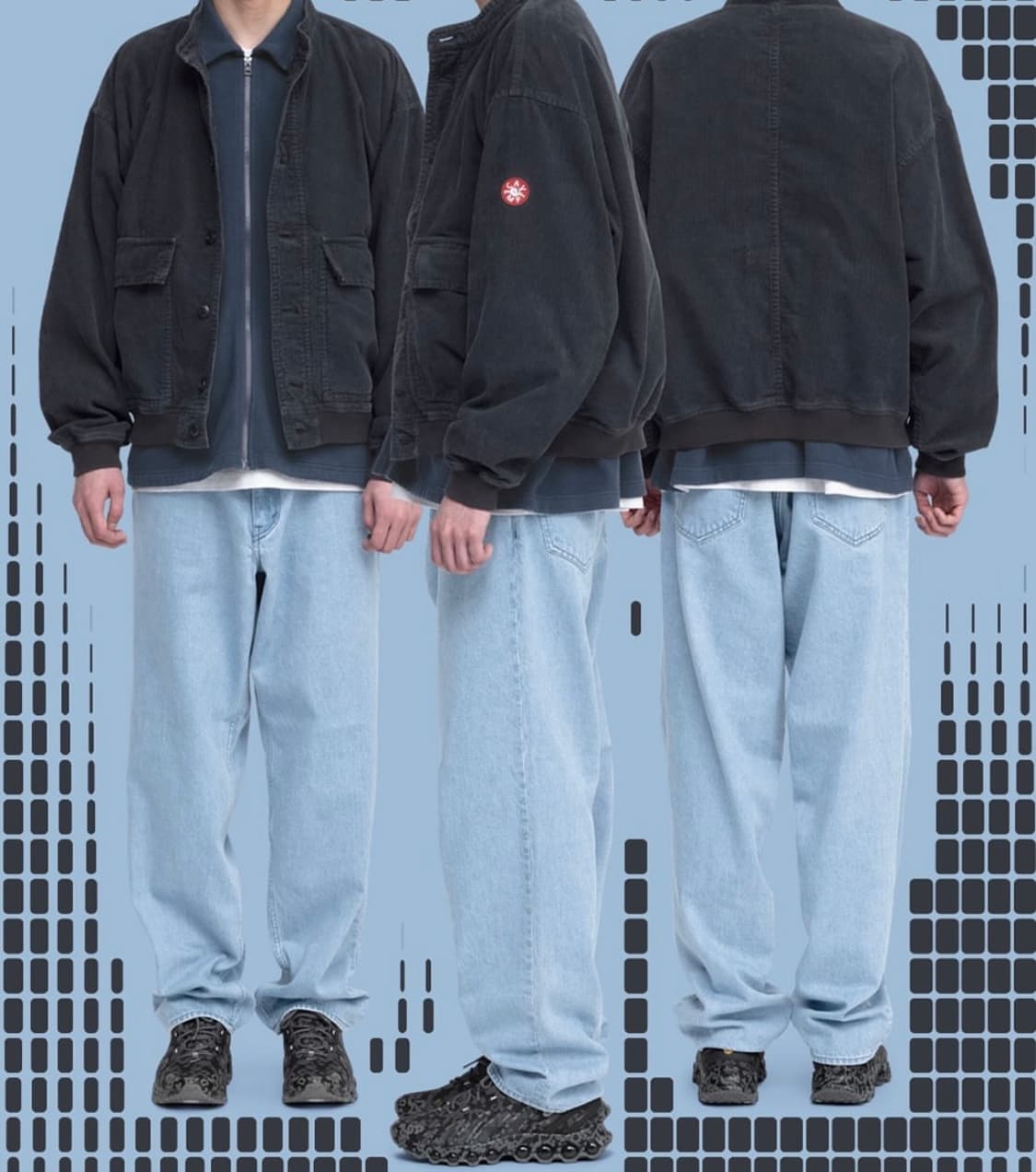 판매)[L] 카브엠트 25FW 오버다이 코듀로이 버튼 자켓 상품이미지2