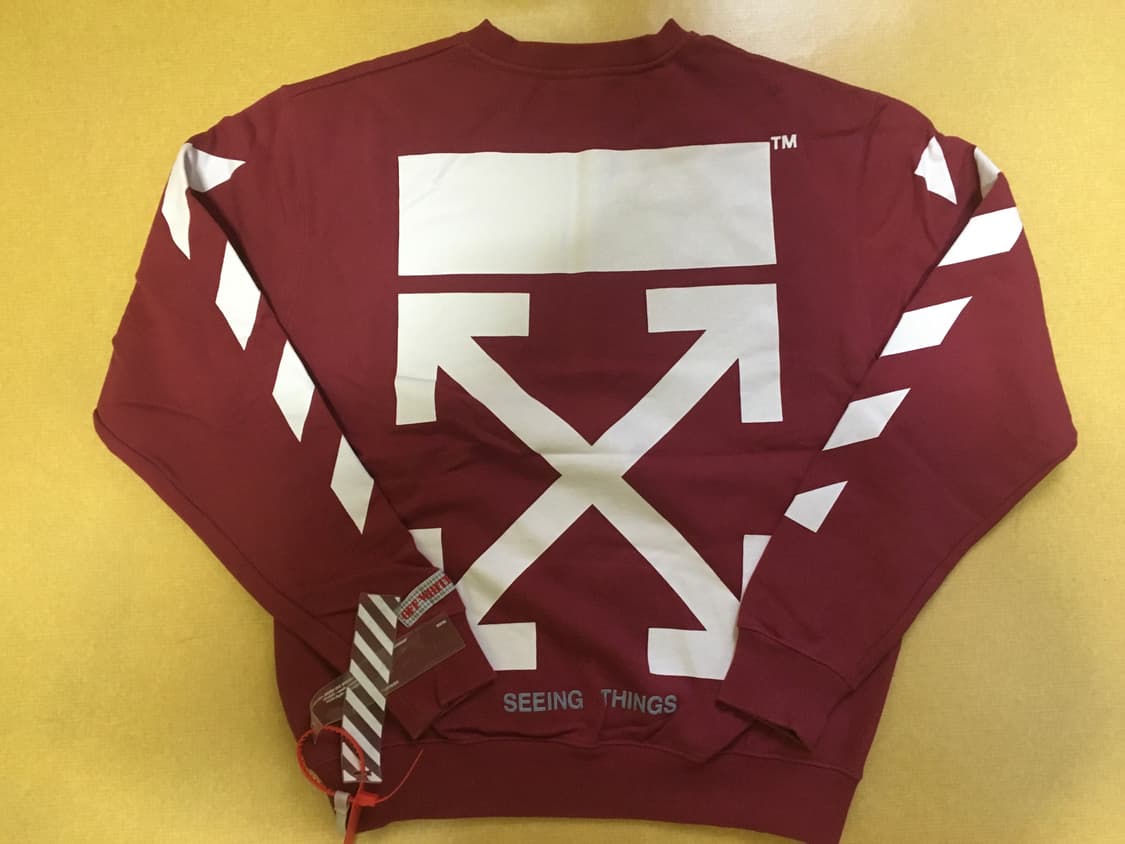 오프화이트 맨투맨  상품이미지5