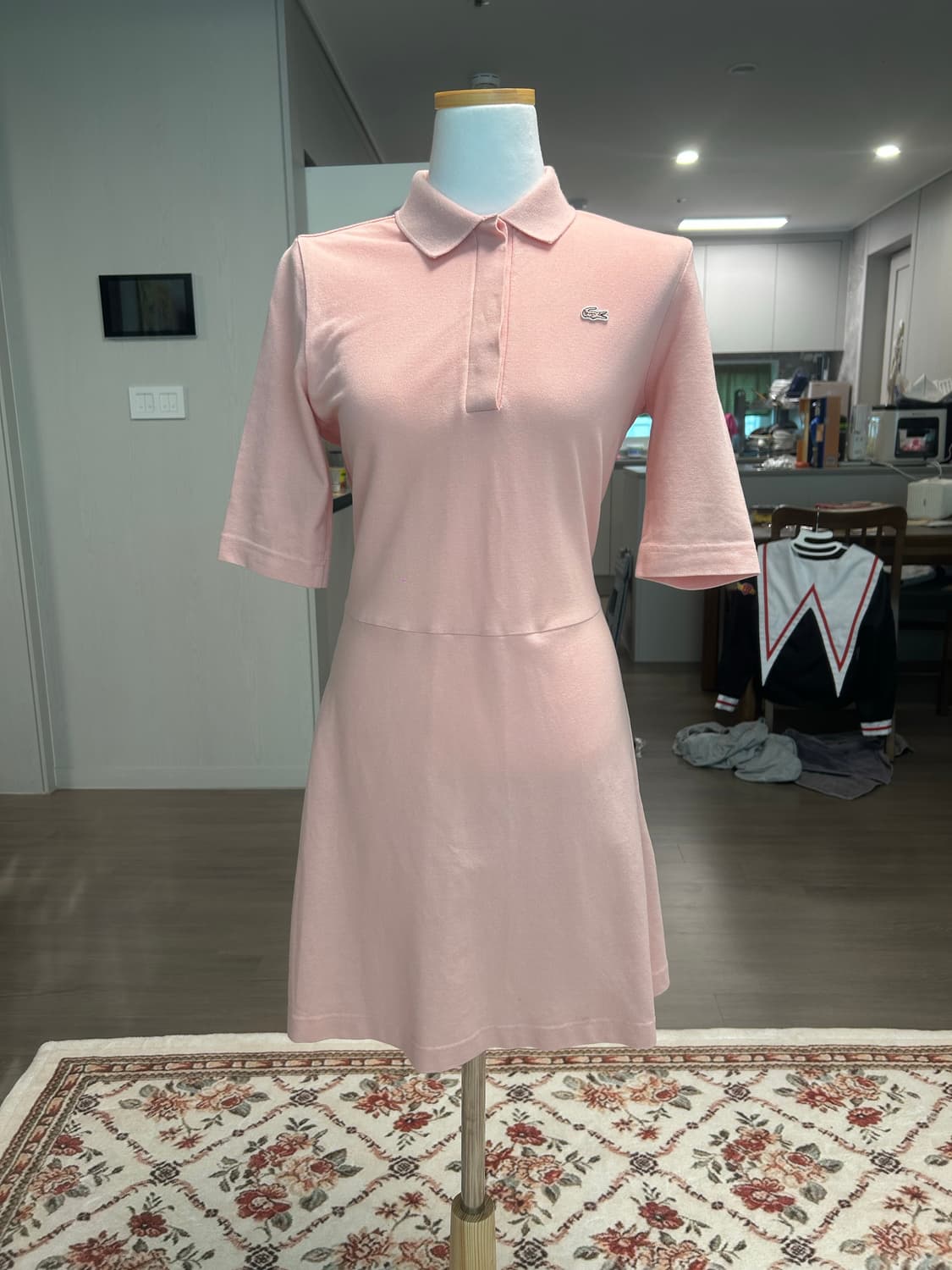 라코스테 pk 원피스 카라원피스 플레어원피스 상품이미지1