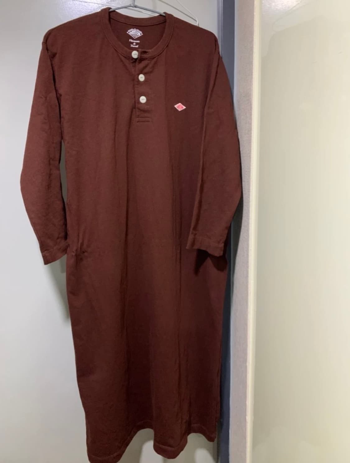 Danton 핸리넥 롱 원피스 상품이미지2