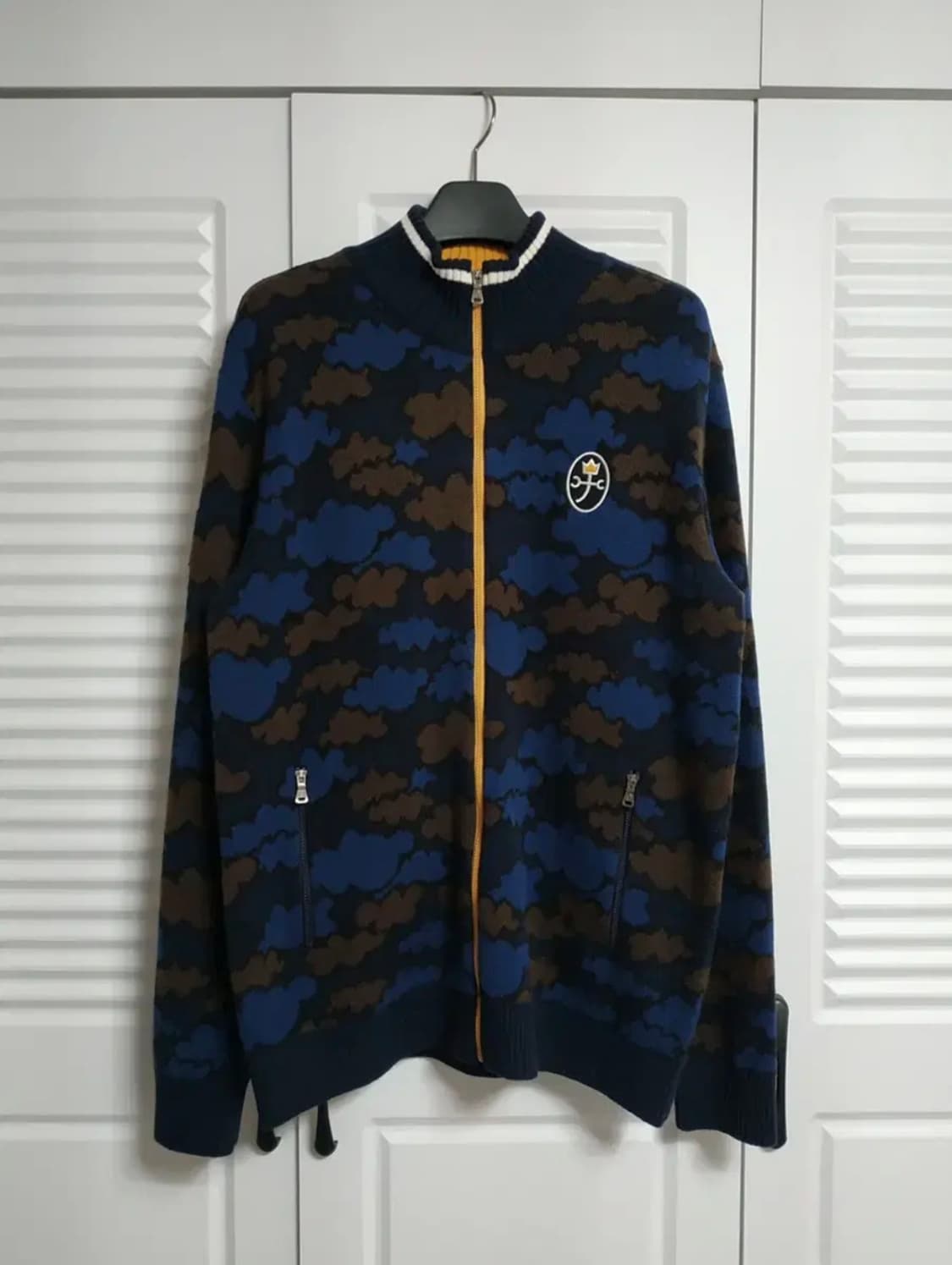 까스텔바작 니트 집업 상품이미지1