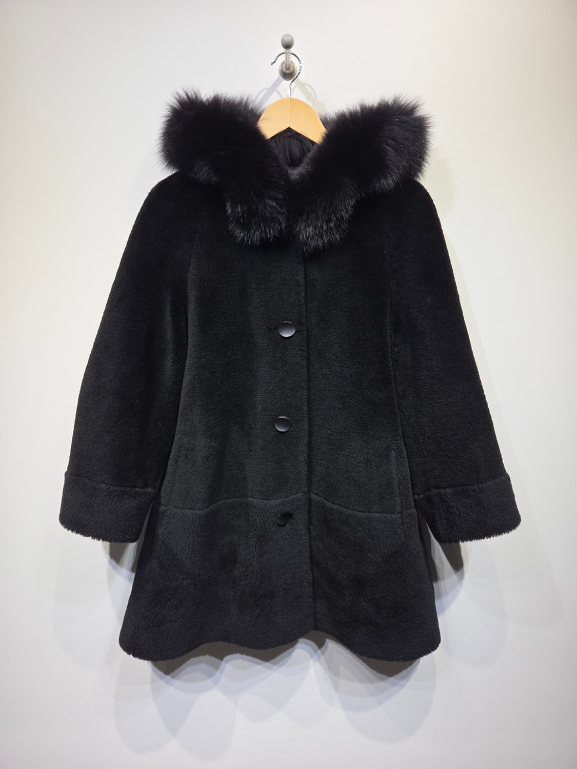 City Gee 시티지 사가폭스 콤비 양모 코트 상품이미지2