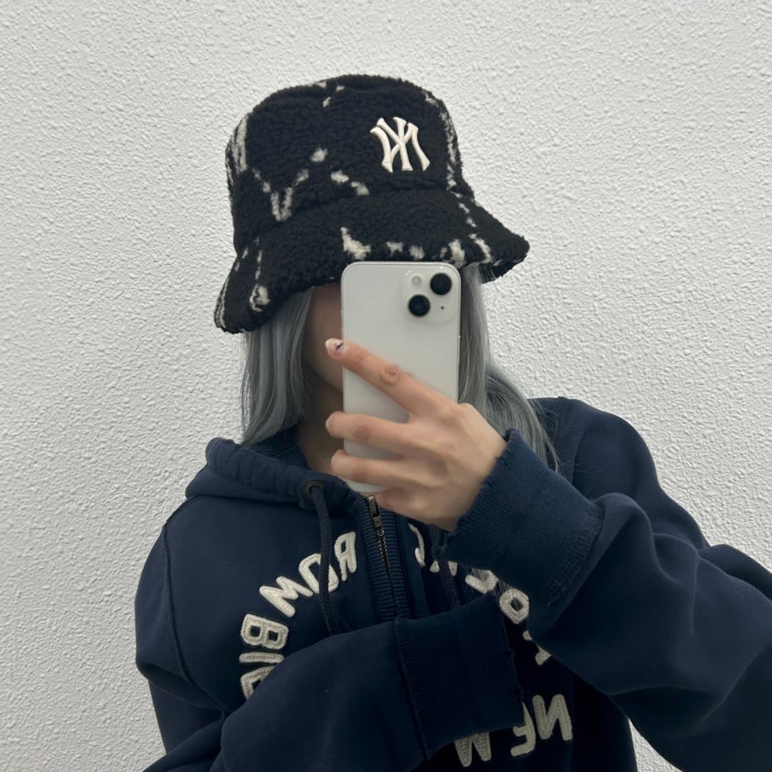 MLB 뽀글이 베레모 상품이미지1