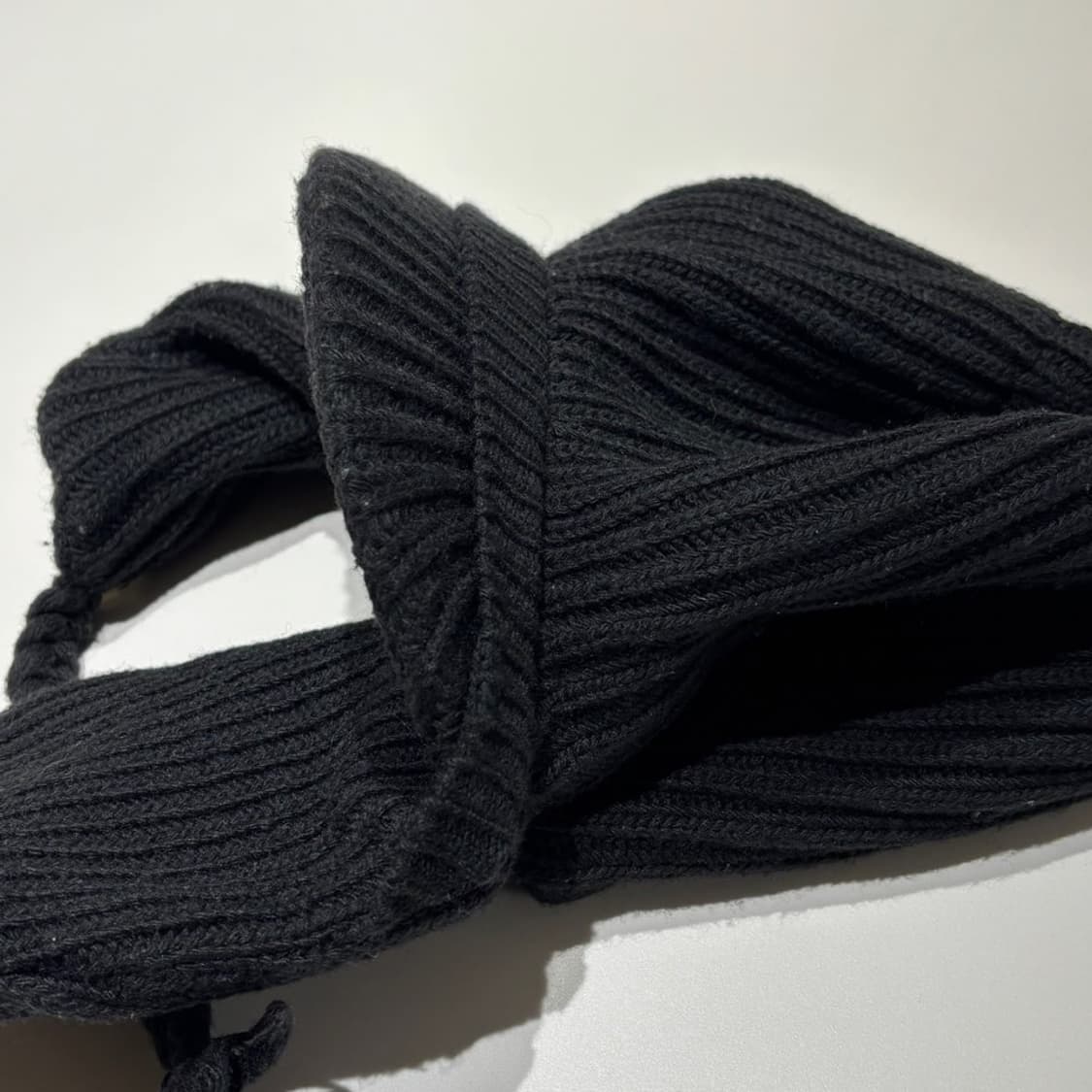 언유즈드 unused 이어플랩 니트 햇 상품이미지3