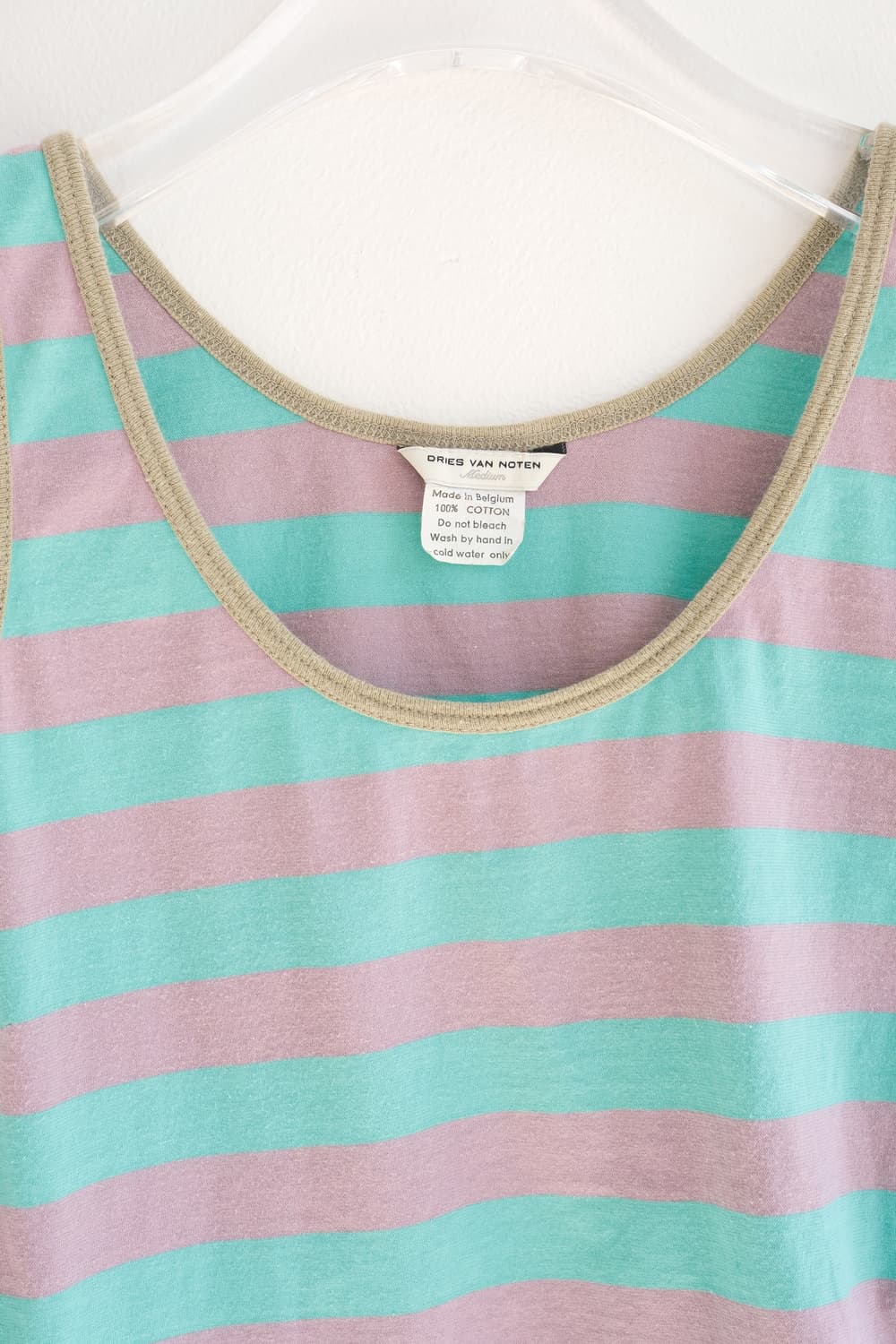 Side shirring stripe sleeveless 상품이미지3
