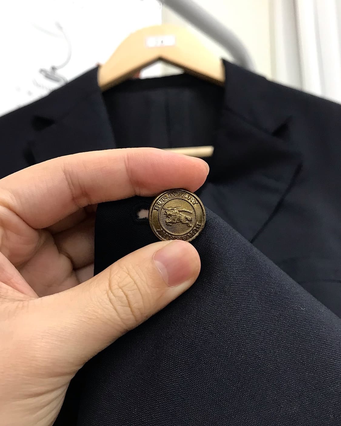 버버리 금장 블레이저 자켓 상품이미지2