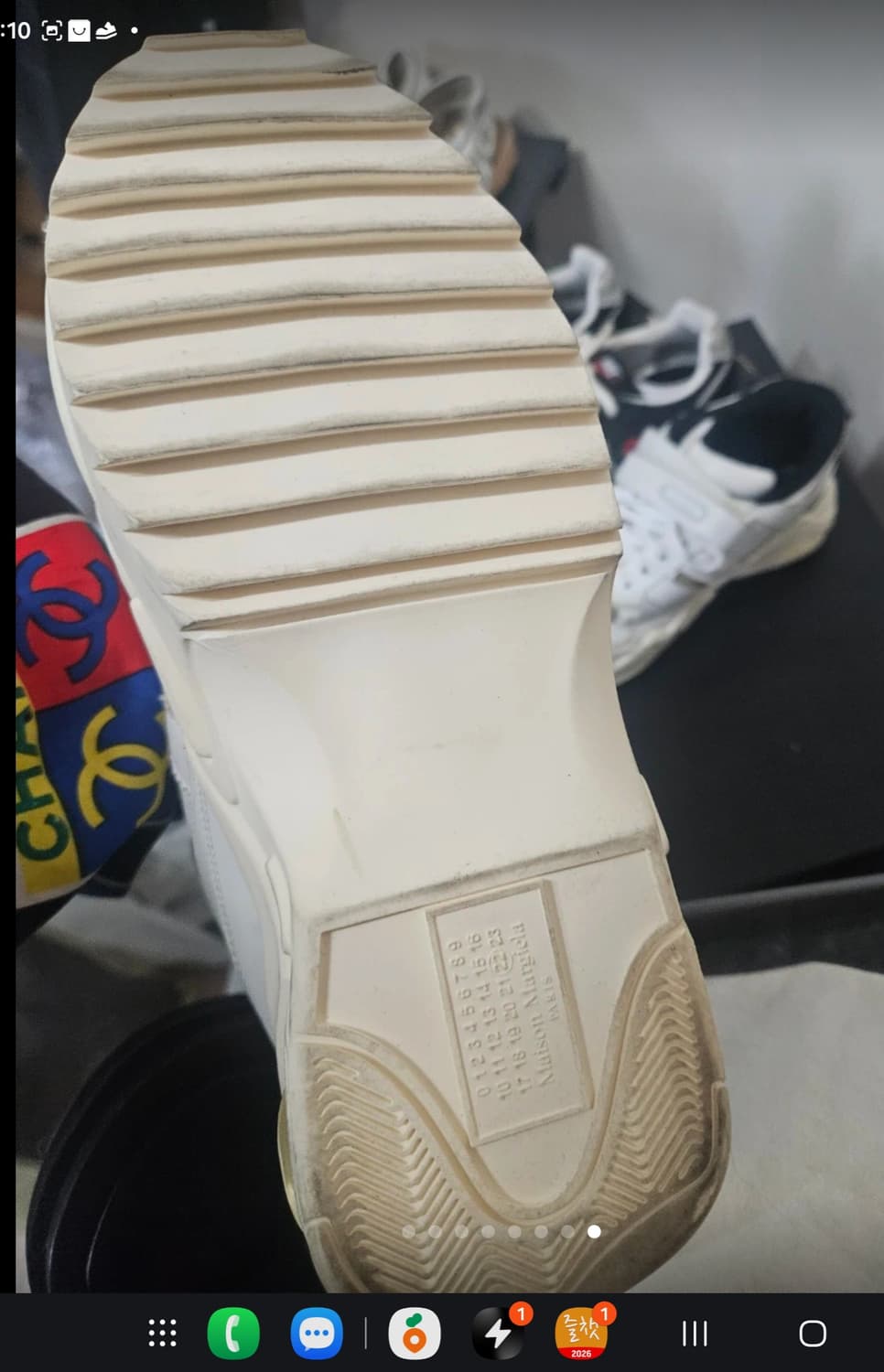 메봉마르지엘라 레트로 칫 스니커즈 40 상품이미지6