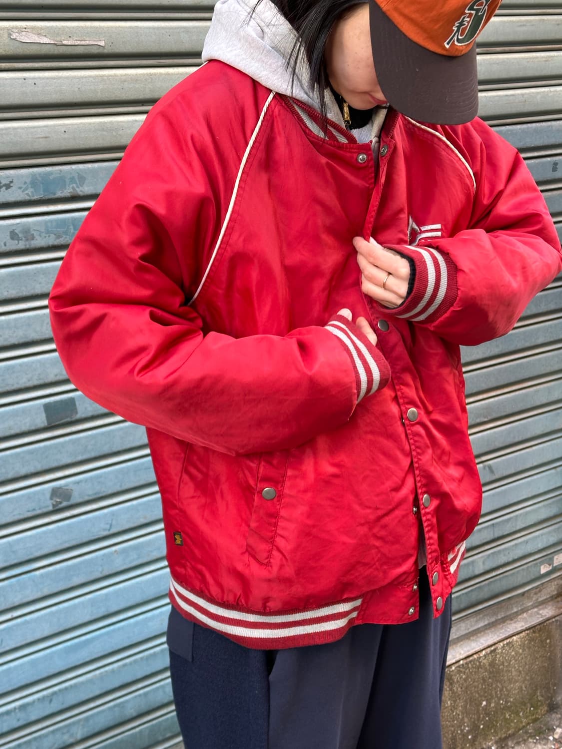 ALPHA INDUSTRIES red HD BBJK 상품이미지6