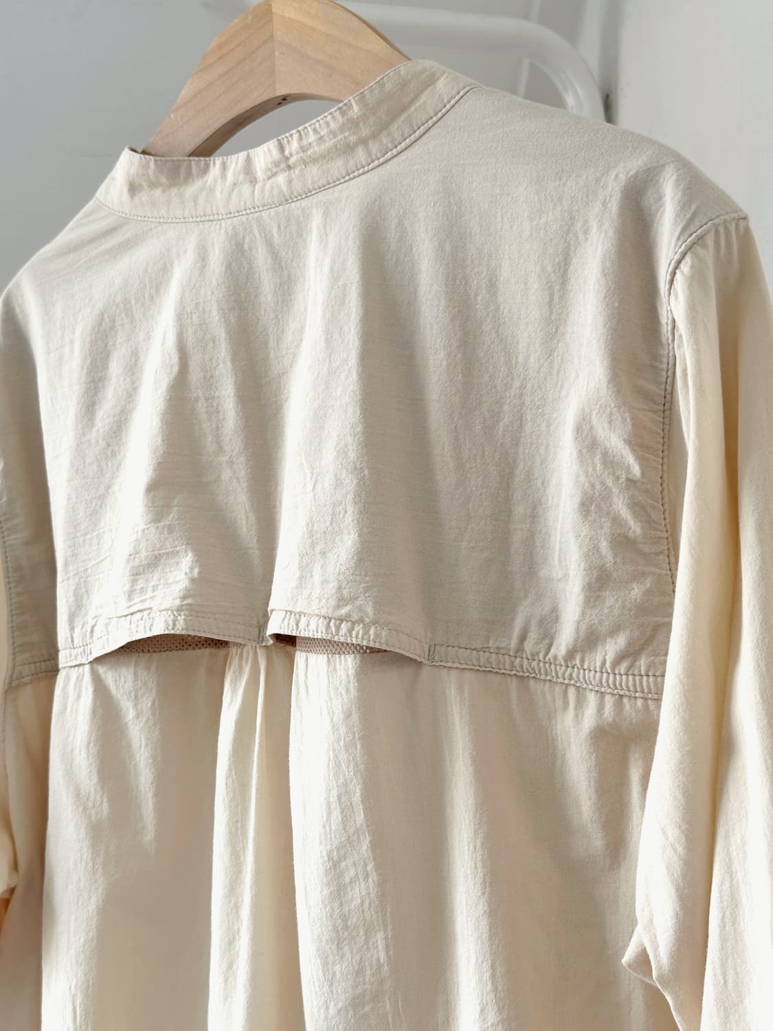 High gauge natural cotton design shirt 상품이미지4