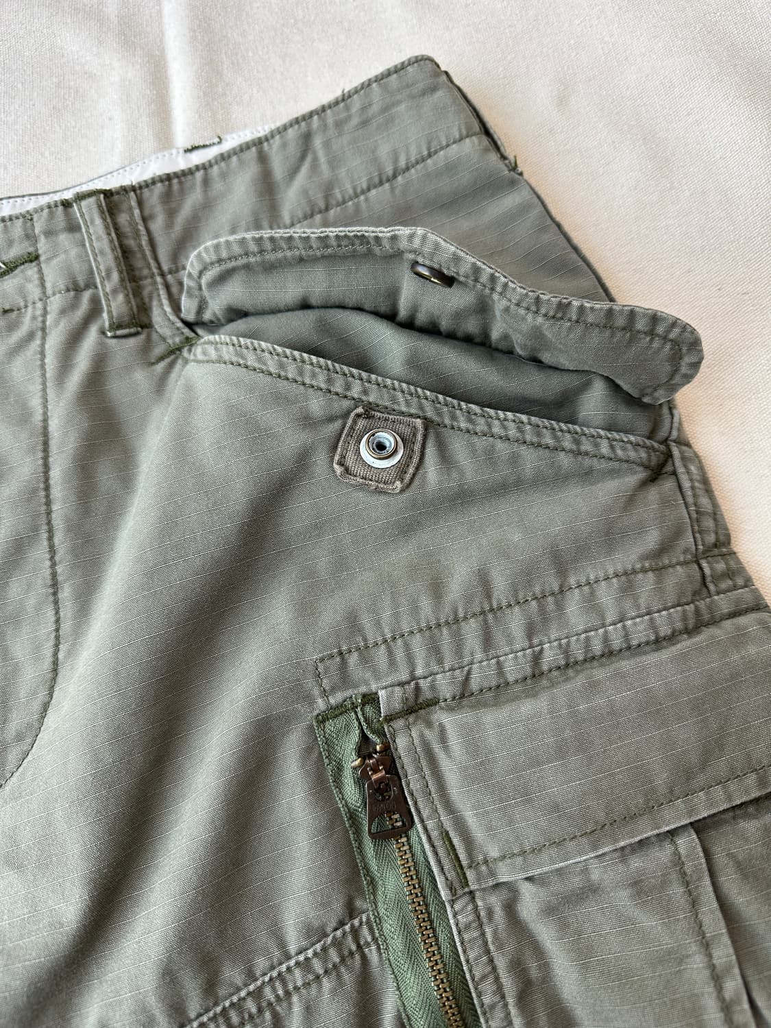 폴로 랄프로렌 립스탑 유틸리티 카고 쇼츠 올리브그린 30 상품이미지3