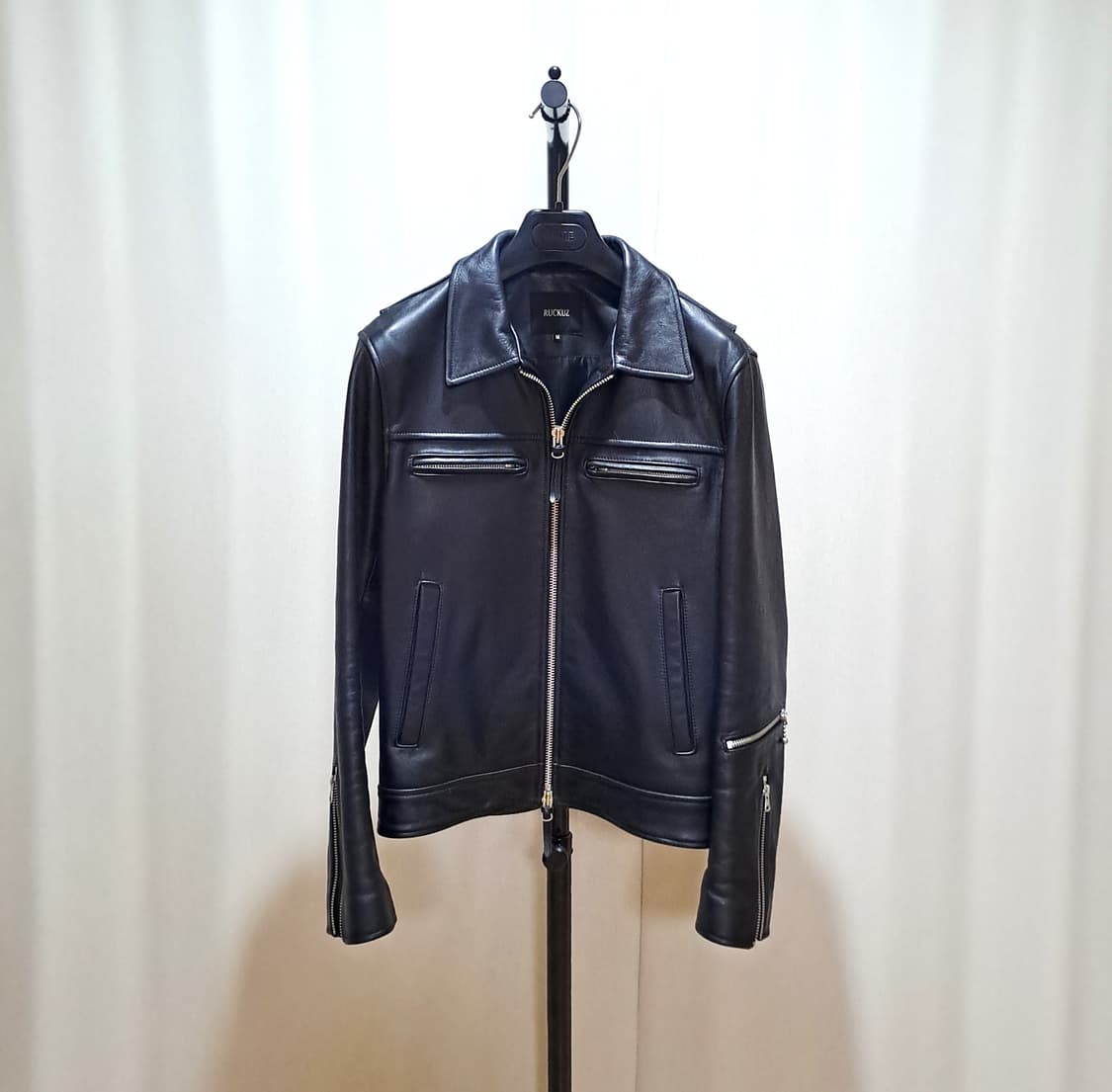 (택포) 러커즈 소가죽 싱글 자켓 M B114 상품이미지1