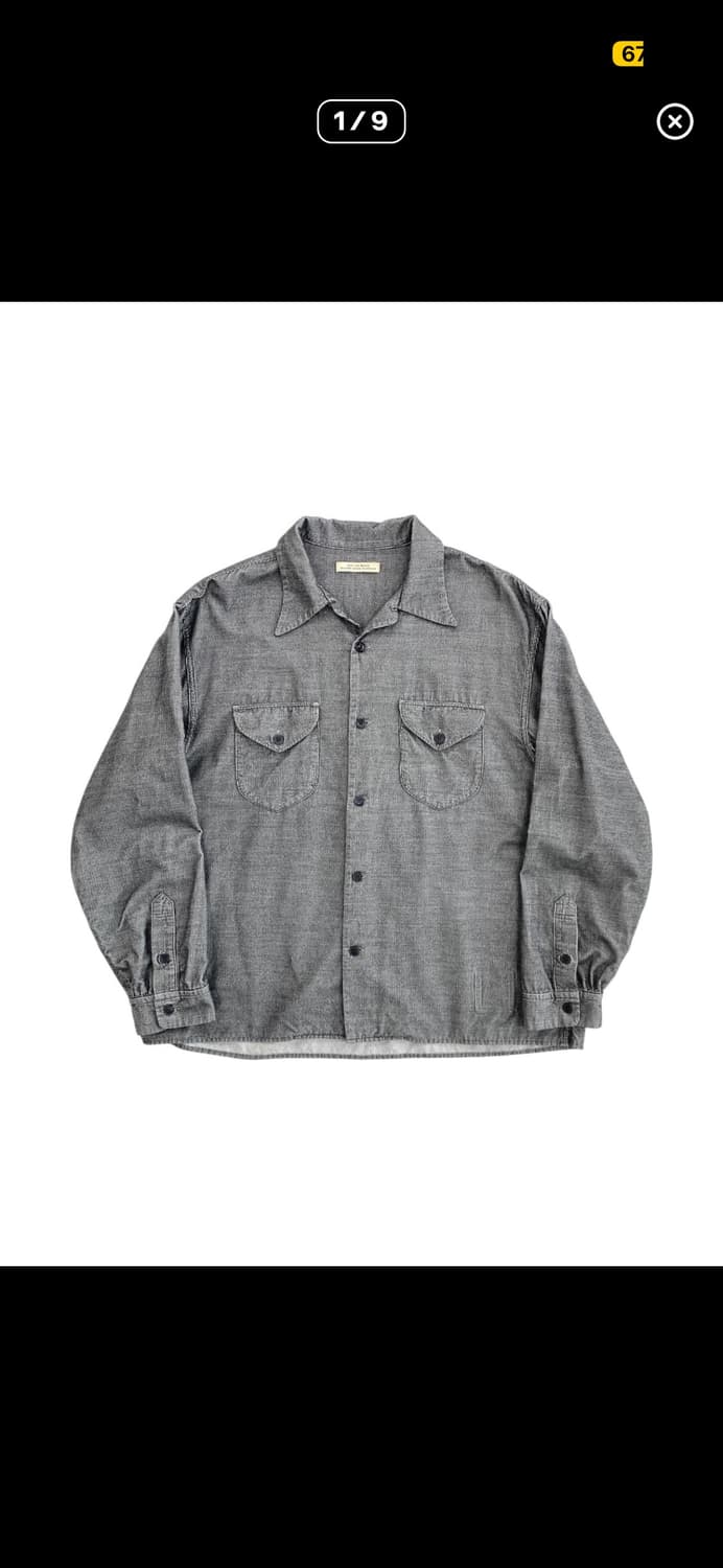 올드조 스왈로우 칼라 셔츠 16.5 상품이미지1