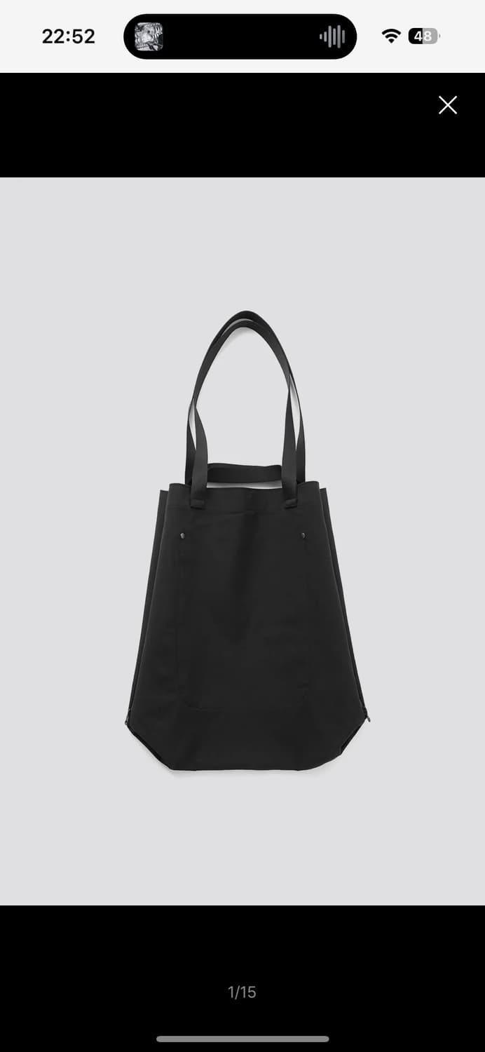 해칭룸 Big Tote Black 상품이미지1