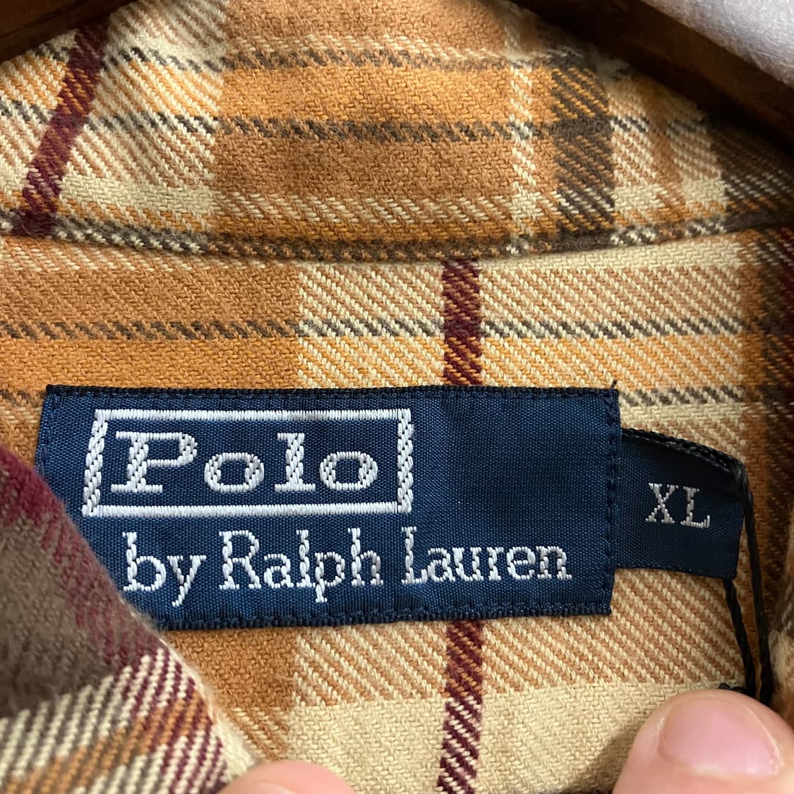 N202 폴로 체크 셔츠 팔꿈치패드 상품이미지2