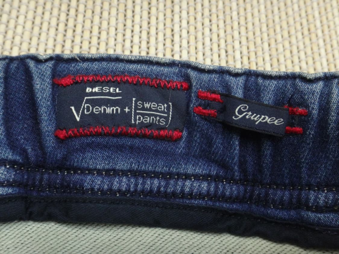 (33-34) 디젤 밴딩 슬림 스키니 sweat 데님팬츠 상품이미지8
