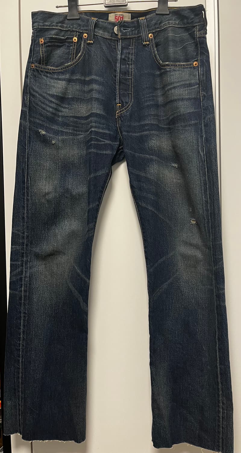 컷오프&데미지 리바이스 501 상품이미지2