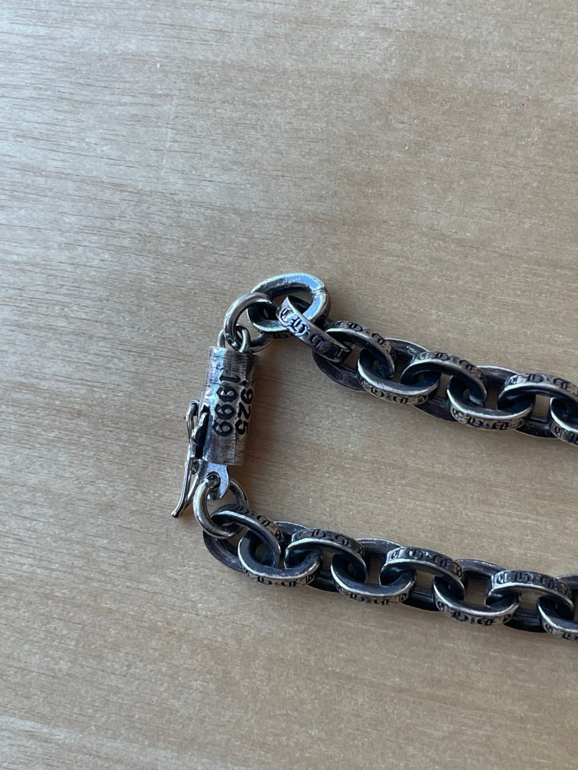 크롬하츠 페이퍼체인 18인치 새상품 상품이미지3