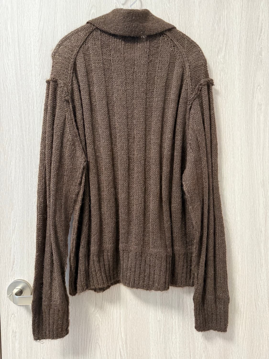 우마뭉 가디건 브라운 M 상품이미지2