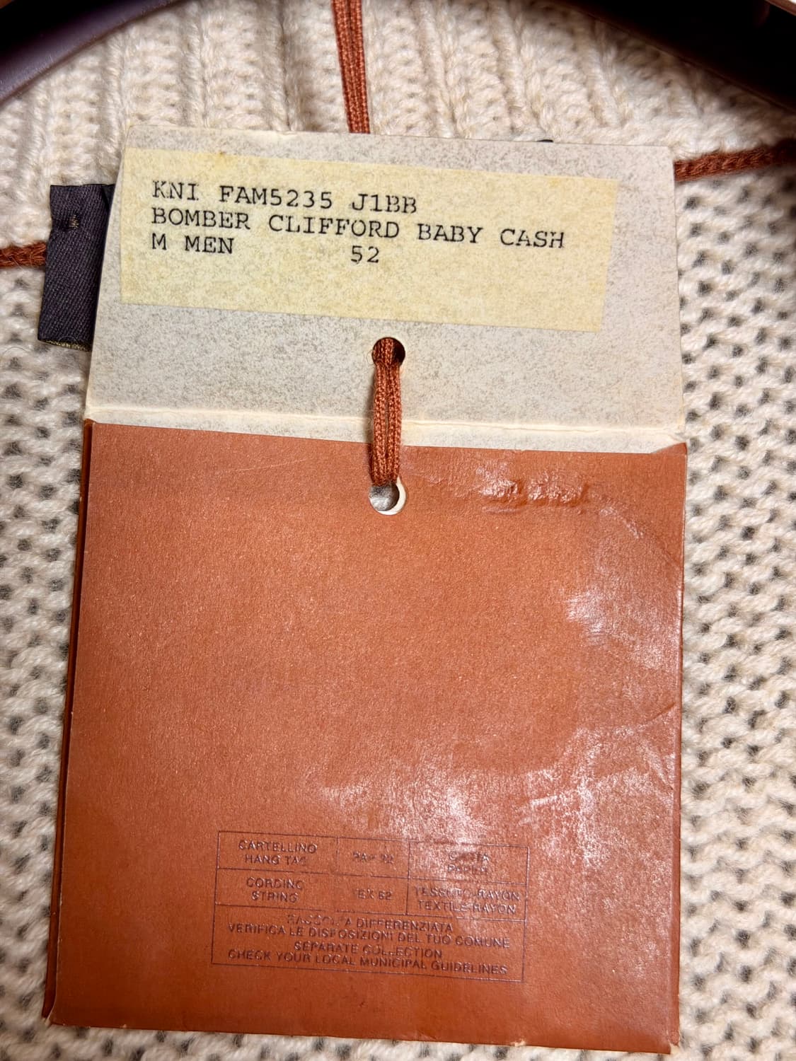 (명작,강추👍)로로피아나 베이비 캐시미어 봄버 자켓 니트 스웨터 상품이미지7