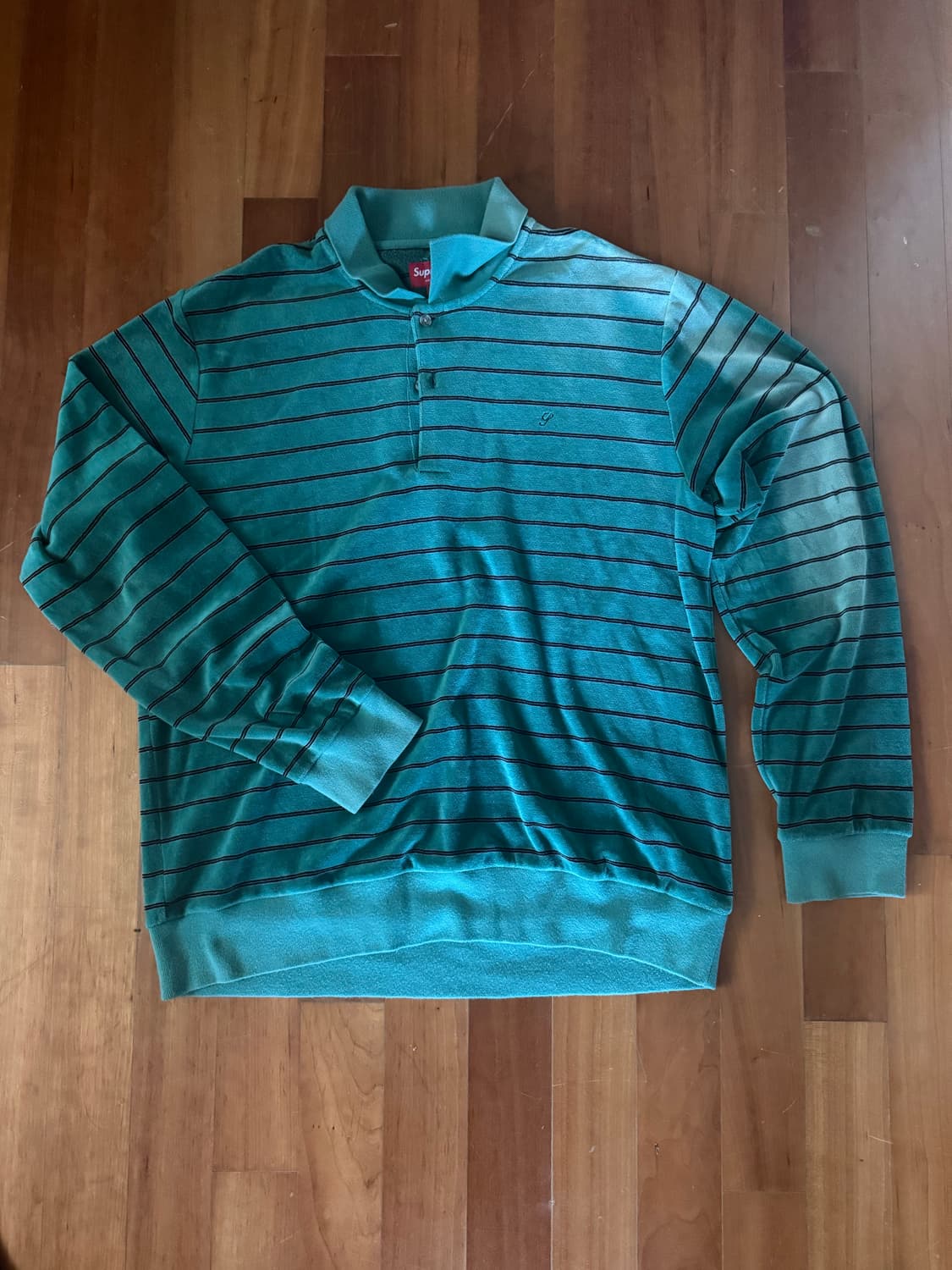 슈프림 긴팔 폴로티 L 상품이미지1