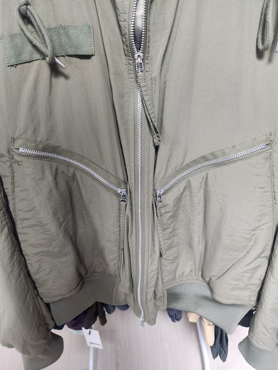 키뮤어 하이넥 봄버자켓 Xl 상품이미지3