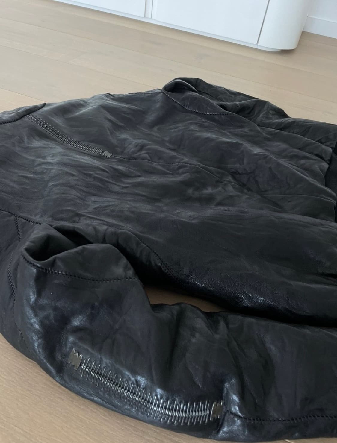 Isaac Sellam Lamb Skin Bomber Jacket 상품이미지5